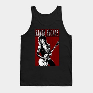 Retro Vintage Randy Rhoads Tank Top